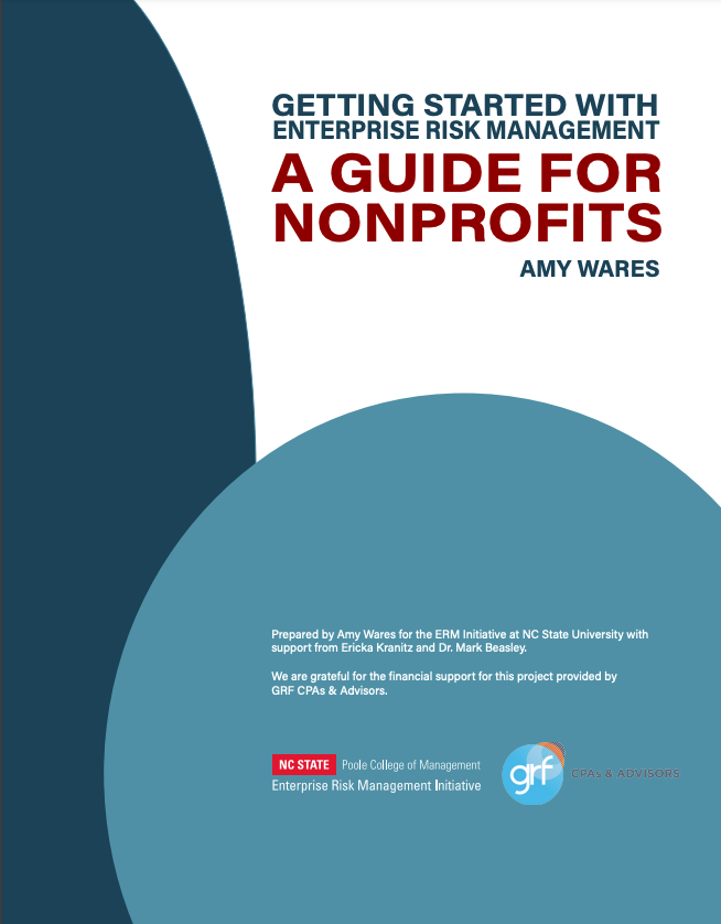 Screenshot of ERM Guide to Nonprofits