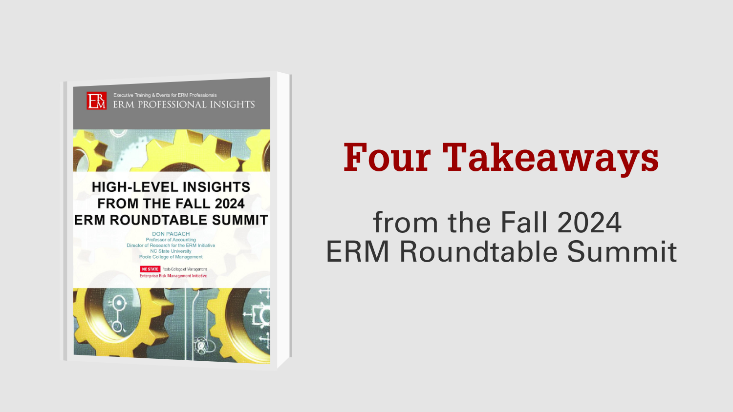 4 Key Takeaways from the ERM Roundtable Summit