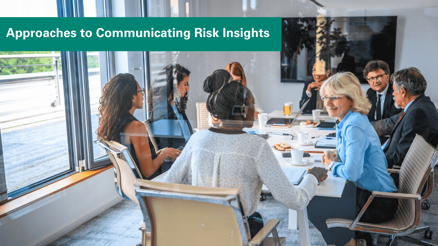 How do you effectively communicate risk insights to a board of directors?