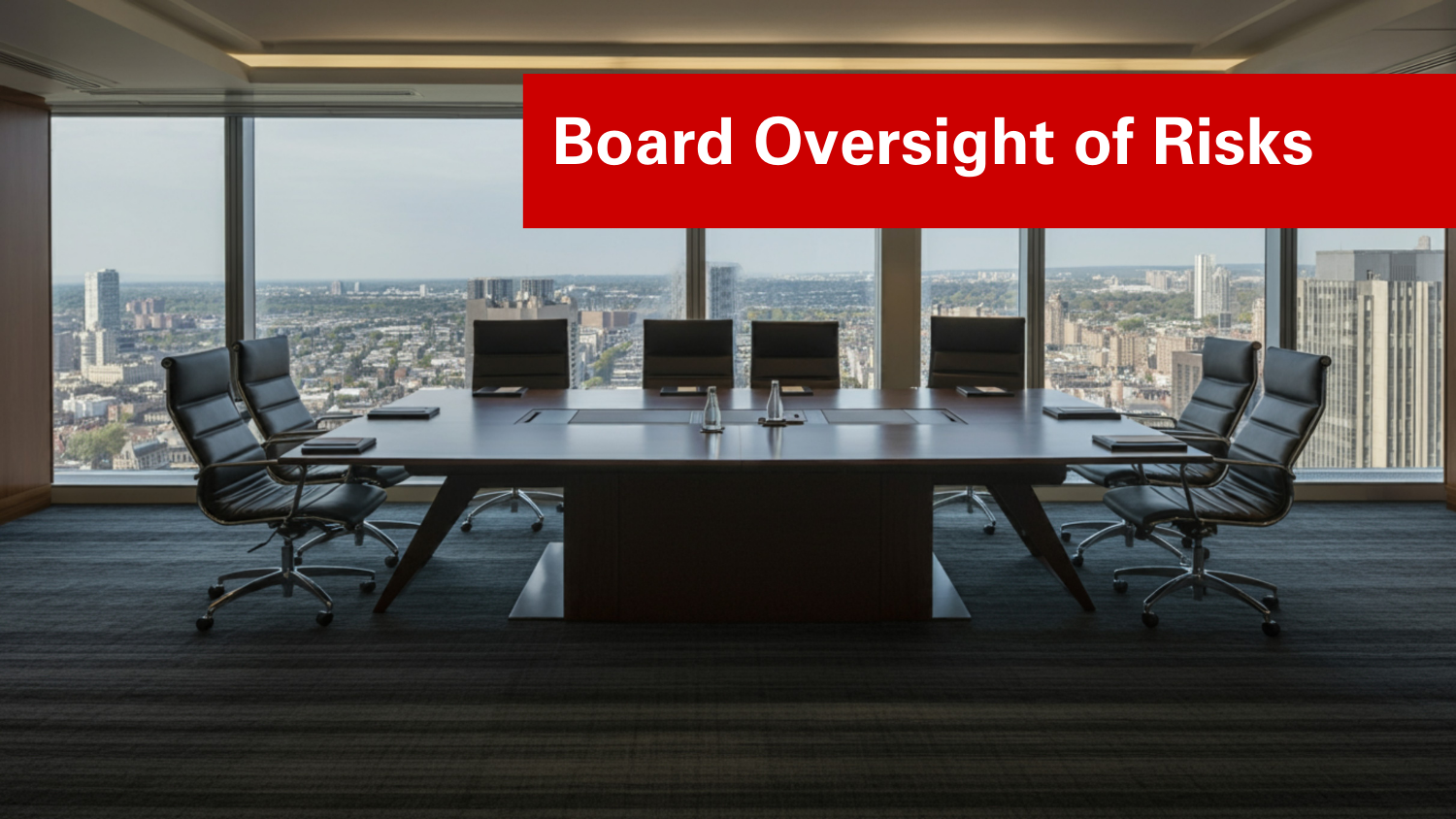 photo of a board room table