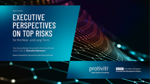 NC State Protiviti 2025 Top Risks Survey Executive Summary Final